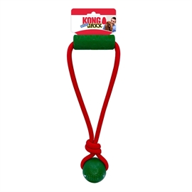 KONG Holiday Jaxx Brights Tug/Ball Mix – Medium